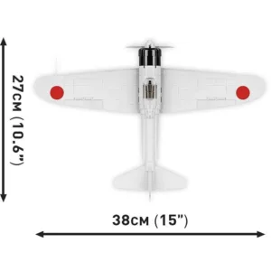 Cobi 5729 Mitsubishi A6M2 "Zero-Sen" — comparatif marchands sur Planet-Brick (vue détail 7)