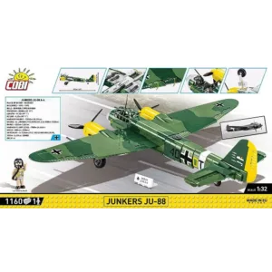 Cobi 5733 Junkers Ju 88 — meilleure offre du moment sur Planet-Brick (vue détail 5)