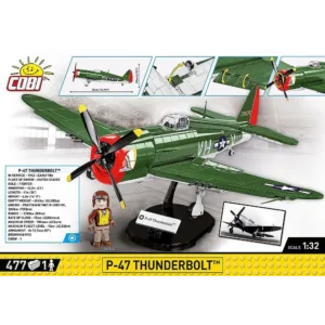 Cobi 5737 P-47 Thunderbolt — bons plans et promos sur Planet-Brick (vue détail 3)
