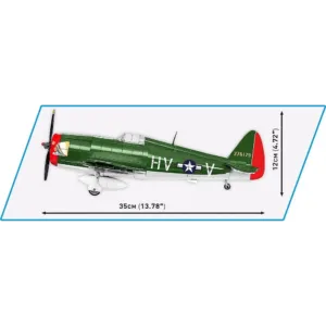 Cobi 5737 P-47 Thunderbolt — comparatif marchands sur Planet-Brick (vue détail 7)