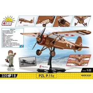 Cobi 5742 PZL P.11c — bons plans et promos sur Planet-Brick (vue détail 3)