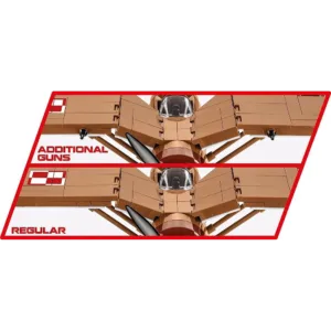 Cobi 5742 PZL P.11c — comparatif marchands sur Planet-Brick (vue détail 7)