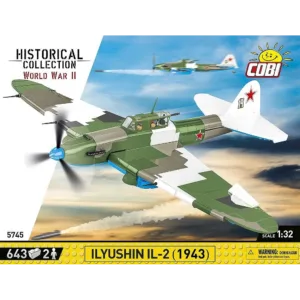 Cobi 5745 Ilyushin IL-2 1943 — où acheter au meilleur tarif sur Planet-Brick (vue détail 2)