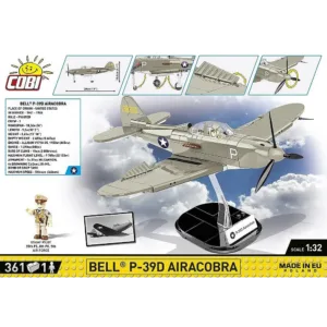 Cobi 5746 Bell P-39D Airacobra — bons plans et promos sur Planet-Brick (vue détail 3)