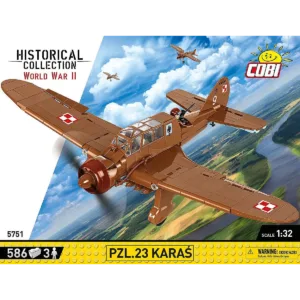 Cobi 5751 PZL.23 Karaś — bons plans et promos sur Planet-Brick (vue détail 3)