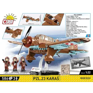 Cobi 5751 PZL.23 Karaś — comparez les prix sur Planet-Brick (vue détail 4)