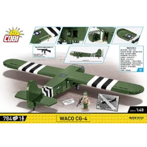 Cobi 5755 Waco CG-4 — bons plans et promos sur Planet-Brick (vue détail 3)