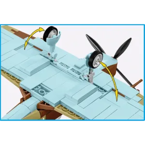 Cobi 5764 Supermarine Spitfire Mk.IXe — prix le plus bas sur Planet-Brick (vue détail 6)