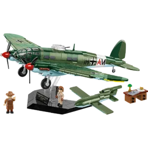 Cobi 5771 Heinkel HE 111 H-22 with V1 Flying Bomb - Executive Edition — comparateur de prix sur Planet-Brick (vue détail 1)