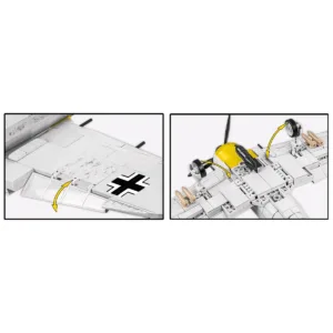 Cobi 5775 Focke-Wulf Fw 190 A-4 — comparatif marchands sur Planet-Brick (vue détail 7)