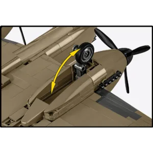 Cobi 5777 Messerschmitt Bf 110C — prix le plus bas sur Planet-Brick (vue détail 6)