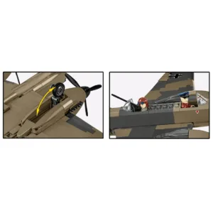 Cobi 5777 Messerschmitt Bf 110C — comparatif marchands sur Planet-Brick (vue détail 7)