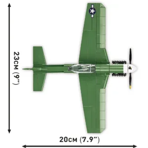 Cobi 5860 P-51D Mustang™ — comparatif marchands sur Planet-Brick (vue détail 7)