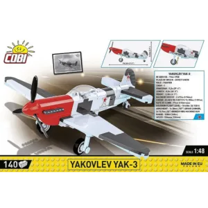 Cobi 5862 Yakovlev Yak-3 — où acheter au meilleur tarif sur Planet-Brick (vue détail 2)