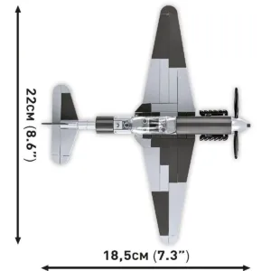 Cobi 5863 Yakovlev Yak-1b — prix le plus bas sur Planet-Brick (vue détail 6)