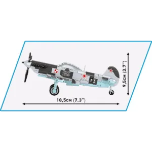 Cobi 5863 Yakovlev Yak-1b — comparatif marchands sur Planet-Brick (vue détail 7)