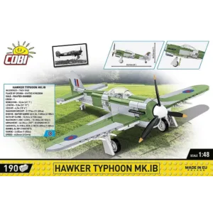 Cobi 5864 Hawker Typhoon Mk.1B — où acheter au meilleur tarif sur Planet-Brick (vue détail 2)