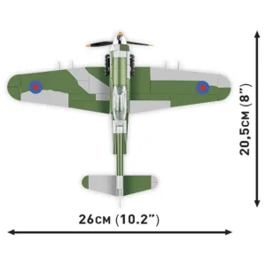 Cobi 5864 Hawker Typhoon Mk.1B — meilleure offre du moment sur Planet-Brick (vue détail 5)
