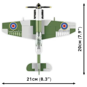 Cobi 5865 Spitfire Mk. XVI Bubbletop — prix le plus bas sur Planet-Brick (vue détail 6)