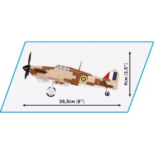 Cobi 5866 Hawker Hurricane Mk.1 — meilleure offre du moment sur Planet-Brick (vue détail 5)