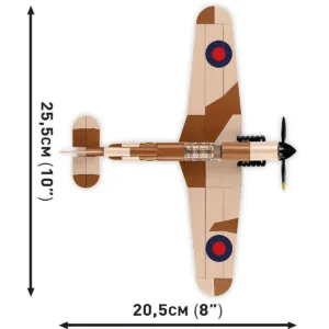Cobi 5866 Hawker Hurricane Mk.1 — prix le plus bas sur Planet-Brick (vue détail 6)