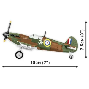 Cobi 5868 Spitfire Mk. I N3200 - Imperial War Museum Duxford — comparez les prix sur Planet-Brick (vue détail 4)