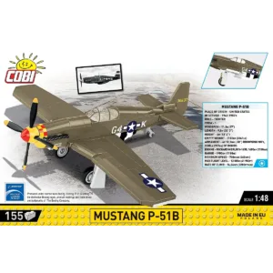 Cobi 5869 Mustang P-51B — où acheter au meilleur tarif sur Planet-Brick (vue détail 2)