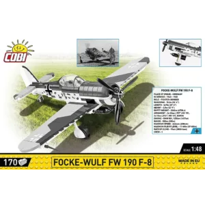 Cobi 5871 Focke-Wulf Fw 190 F-8 — où acheter au meilleur tarif sur Planet-Brick (vue détail 2)