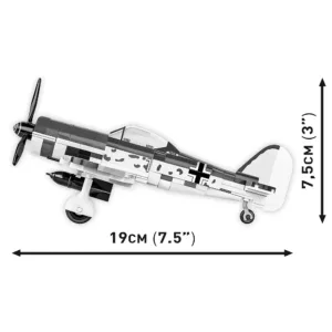 Cobi 5871 Focke-Wulf Fw 190 F-8 — comparez les prix sur Planet-Brick (vue détail 4)