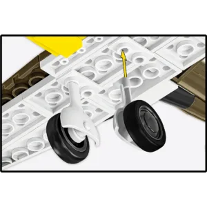Cobi 5873 Messerschmitt Bf-109F — comparez les prix sur Planet-Brick (vue détail 4)