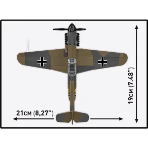 Cobi 5873 Messerschmitt Bf-109F — prix le plus bas sur Planet-Brick (vue détail 6)