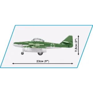 Cobi 5881 Messerschmitt Me262 — comparatif marchands sur Planet-Brick (vue détail 7)