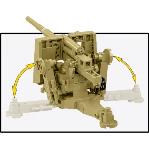 Cobi 3141 8.8 cm Flak 18 — comparez les prix sur Planet-Brick (vue détail 4)