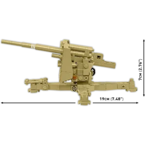 Cobi 3141 8.8 cm Flak 18 — meilleure offre du moment sur Planet-Brick (vue détail 5)