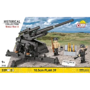 Cobi 3142 10,5 cm Flak 39 — comparateur de prix sur Planet-Brick (vue détail 1)
