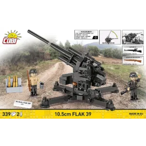 Cobi 3142 10,5 cm Flak 39 — où acheter au meilleur tarif sur Planet-Brick (vue détail 2)