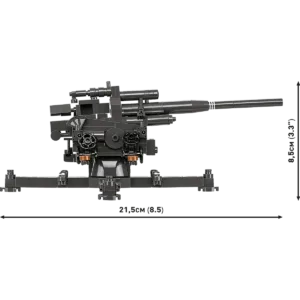 Cobi 3142 10,5 cm Flak 39 — prix le plus bas sur Planet-Brick (vue détail 6)