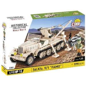 Cobi 2281 Sd.Kfz. 9/1 Famo — comparatif marchands sur Planet-Brick (vue détail 7)