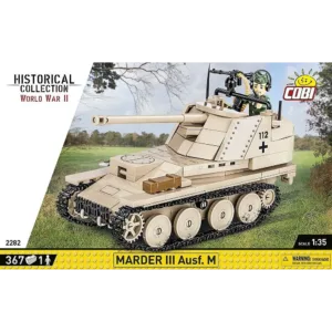 Cobi 2282 Marder III Ausf.M  (Sd.Kfz.138) — comparateur de prix sur Planet-Brick (vue détail 1)