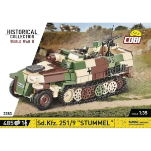 Cobi 2283 Sd.Kfz. 251/9 Stummel — comparateur de prix sur Planet-Brick (vue détail 1)