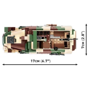 Cobi 2283 Sd.Kfz. 251/9 Stummel — comparatif marchands sur Planet-Brick (vue détail 7)