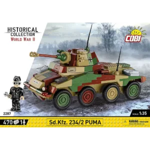 Cobi 2287 Sd.Kfz. 234/2 Puma — comparateur de prix sur Planet-Brick (vue détail 1)