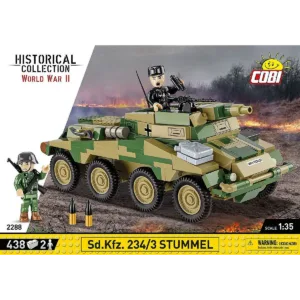 Cobi 2288 Sd.Kfz. 234/3 Stummel — comparateur de prix sur Planet-Brick (vue détail 1)