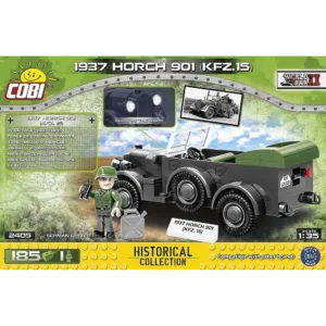 Cobi 2405 1937 Horch 901 kfz.15 — meilleure offre du moment sur Planet-Brick (vue détail 5)