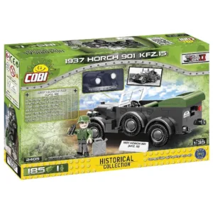 Cobi 2405 1937 Horch 901 kfz.15 — comparatif marchands sur Planet-Brick (vue détail 7)