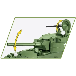 Cobi 2543 M24 Chaffee — bons plans et promos sur Planet-Brick (vue détail 3)