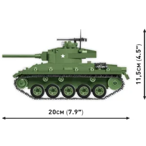 Cobi 2543 M24 Chaffee — prix le plus bas sur Planet-Brick (vue détail 6)