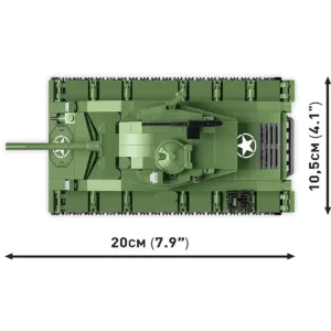 Cobi 2543 M24 Chaffee — comparatif marchands sur Planet-Brick (vue détail 7)