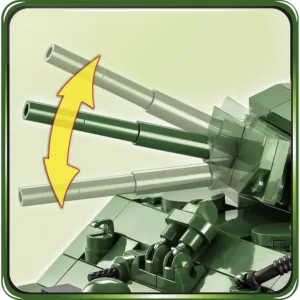 Cobi 2550 Sherman M4A3E2 Jumbo — comparatif marchands sur Planet-Brick (vue détail 7)