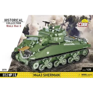 Cobi 2570 M4A3 Sherman — comparateur de prix sur Planet-Brick (vue détail 1)